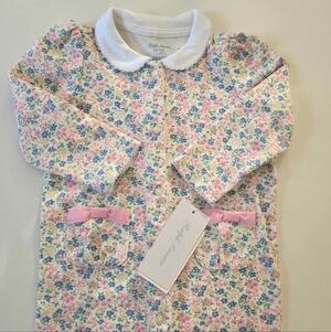 Ralph Lauren Floral Kids Pajamas - Pink and Blue